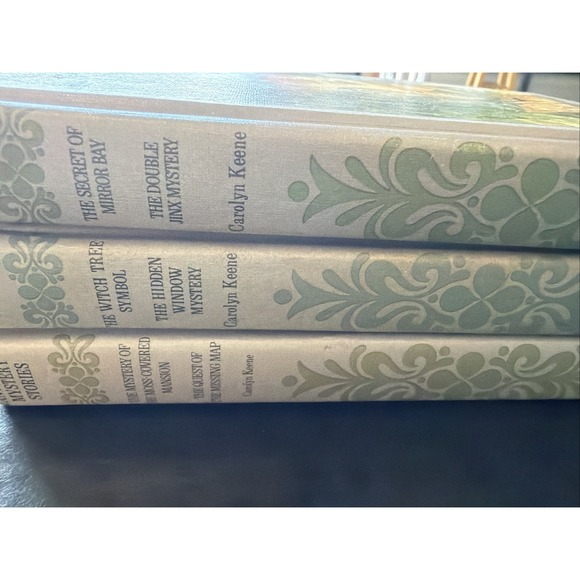 Grosset & Dunlap Other - Nancy Drew,Set of 3,Grey,Vintage 2-in-1 Mystery Stories 1972 Keene